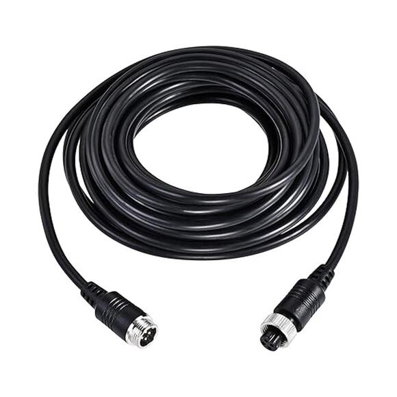 Video Aviation Cable 4-Pin 22.97FT 7 Meters Male to Female Extension Cable - Picture 1 of 5